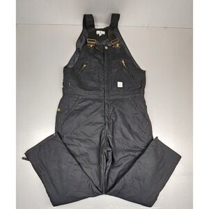 Yellowstone Dutton Ranch Overalls Mens Large‎ Black Insulated Workwear TV Show